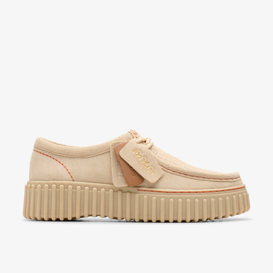 Women Torhill Bee Ecru Suede