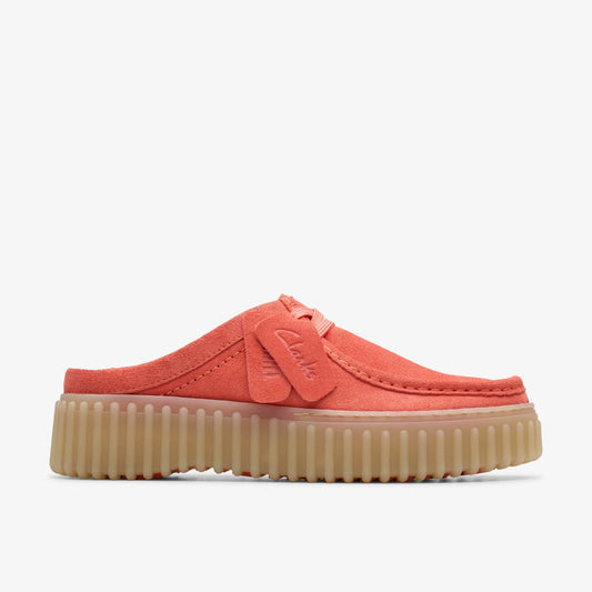 Women Torhill Mule Coral Suede