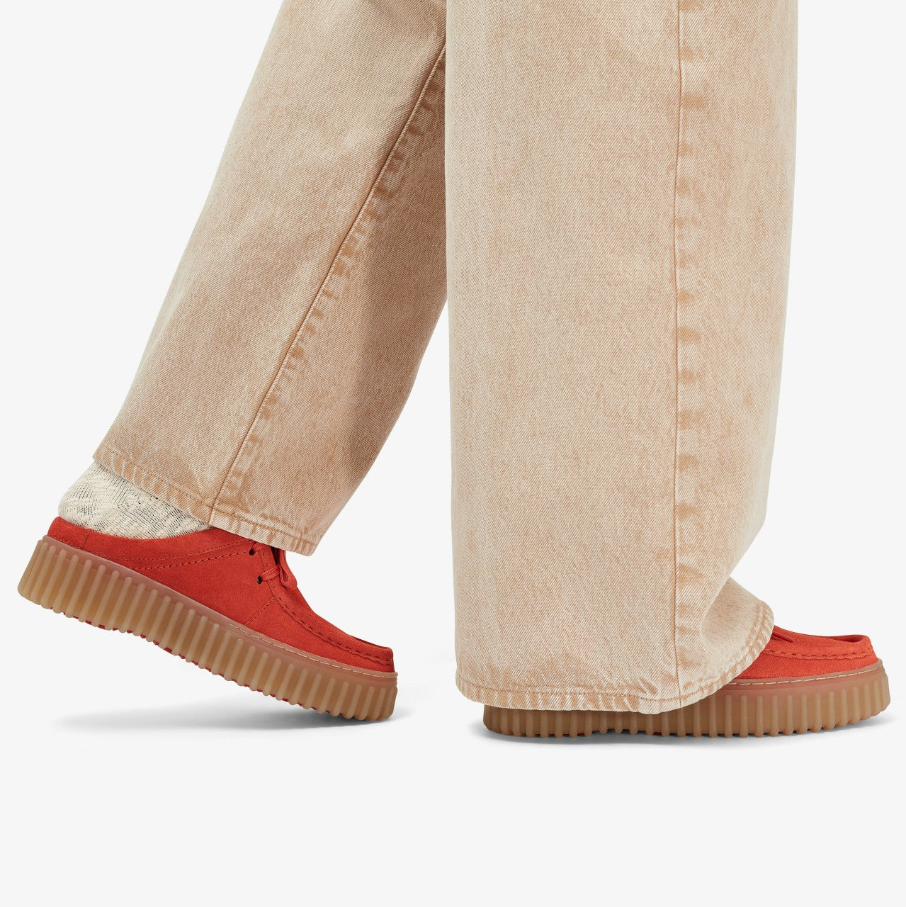 Women Torhill Mule Coral Suede