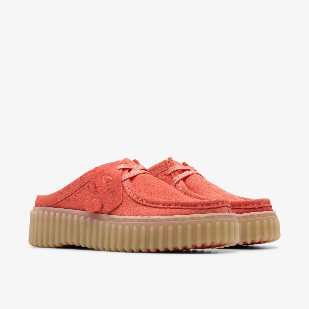 Women Torhill Mule Coral Suede