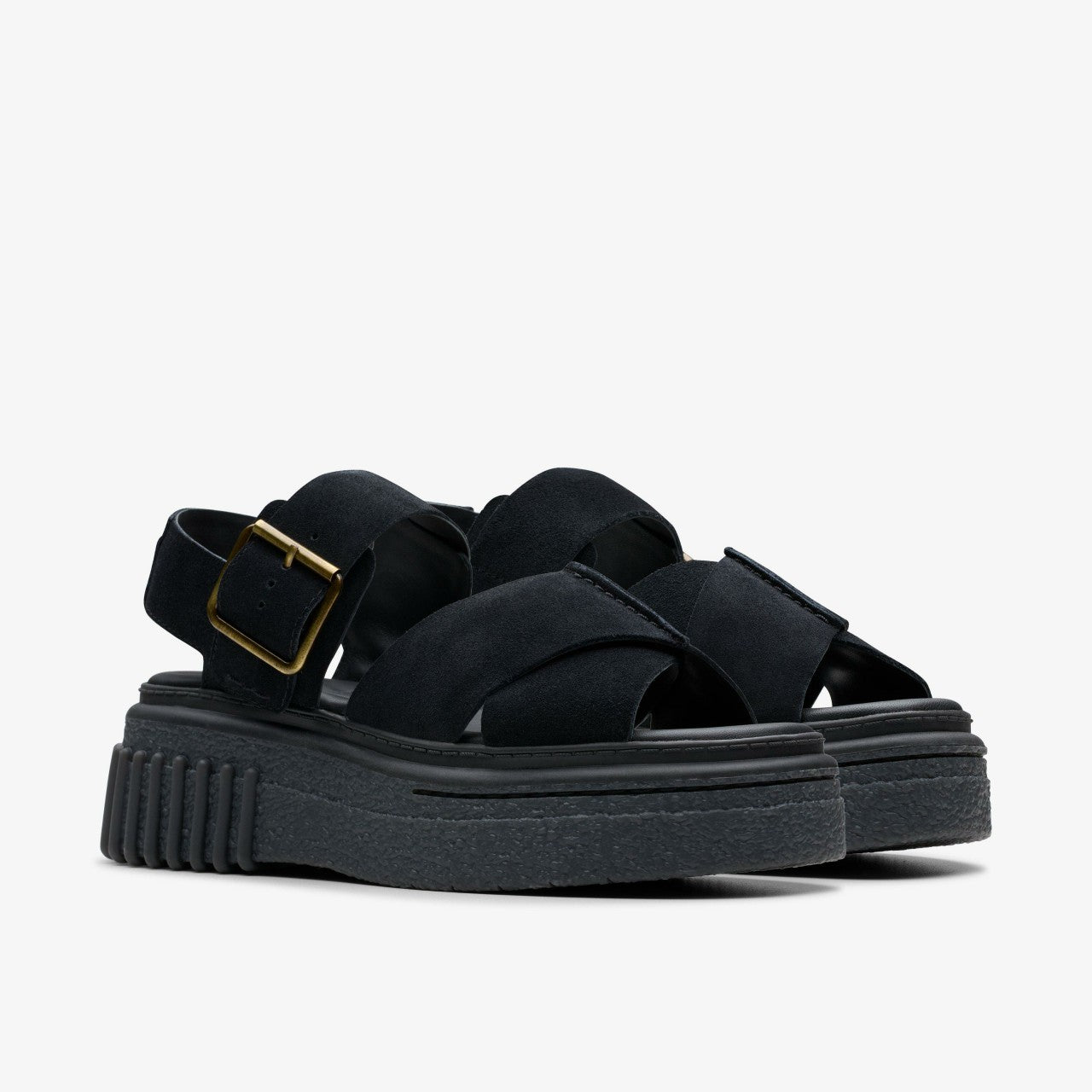 Women Evamar Wish Black Suede