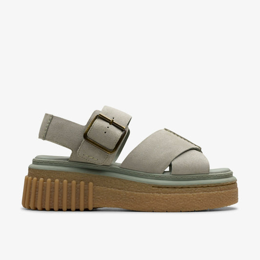 Women Evamar Wish Light Green Suede