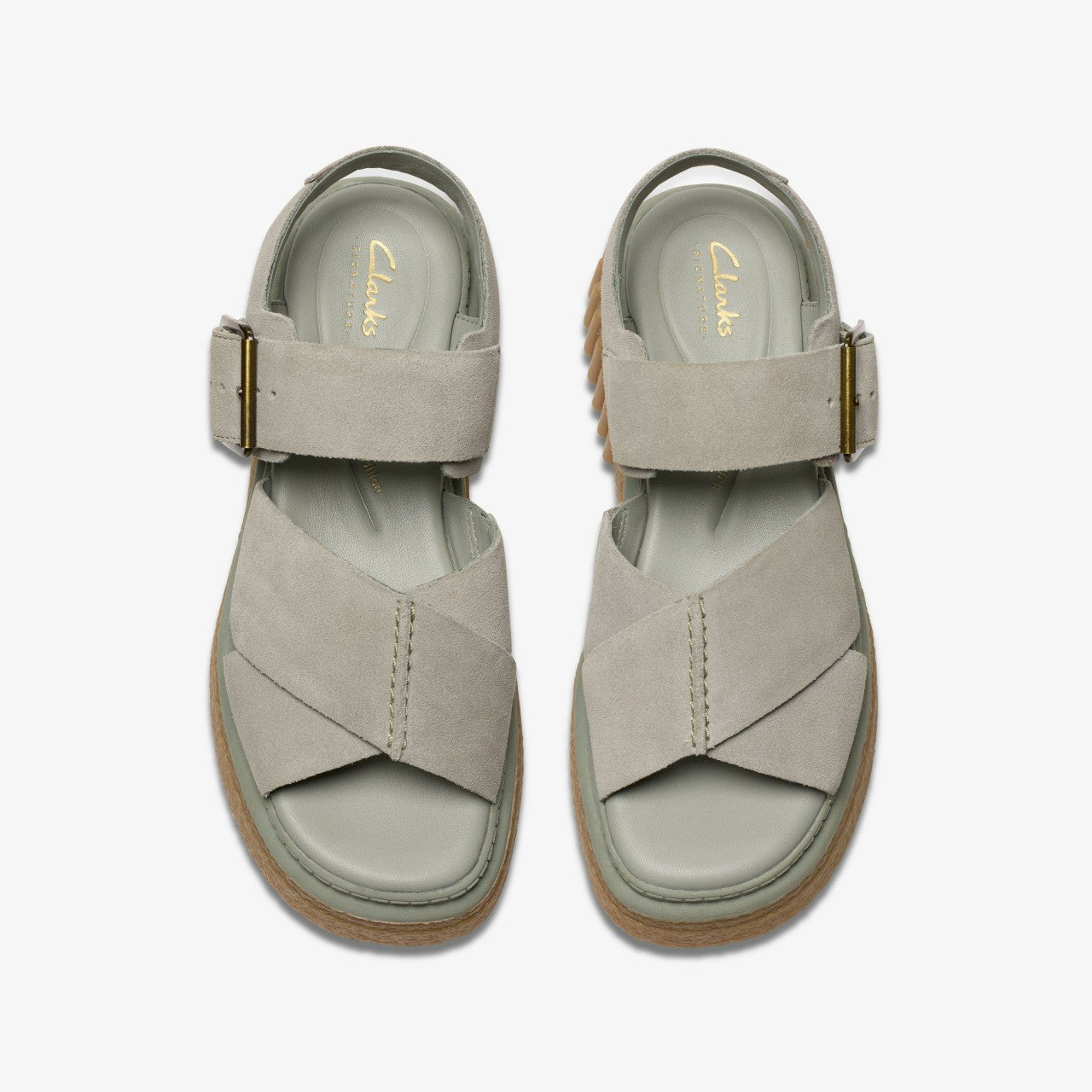 Women Evamar Wish Light Green Suede