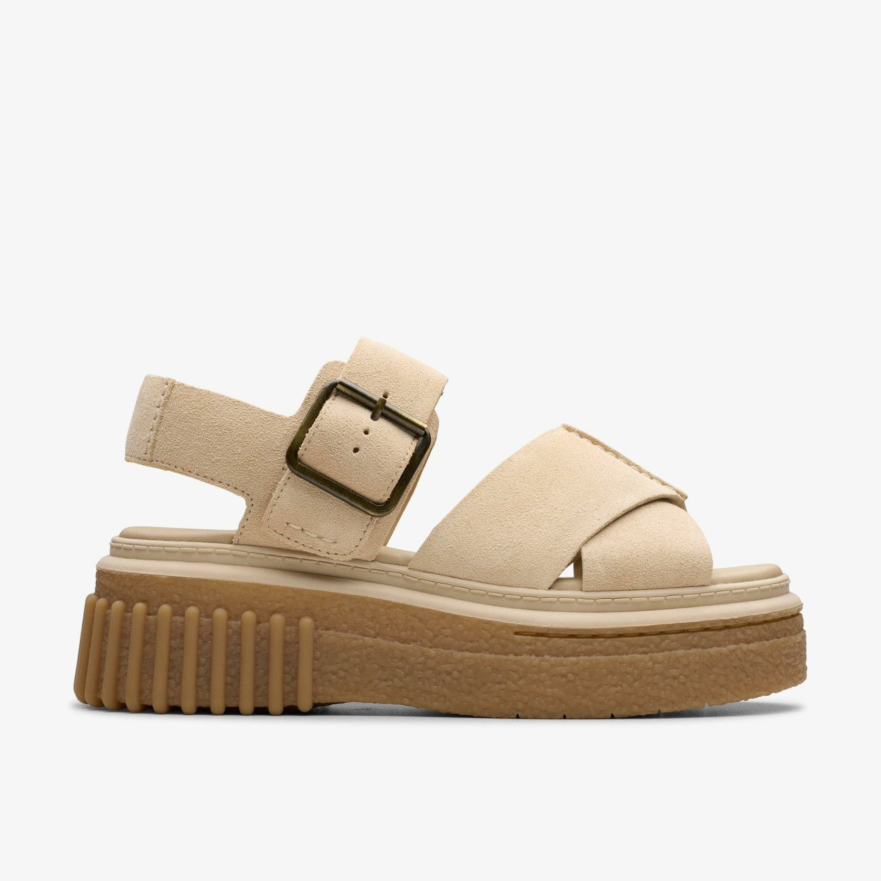 Women Evamar Wish Ecru Suede