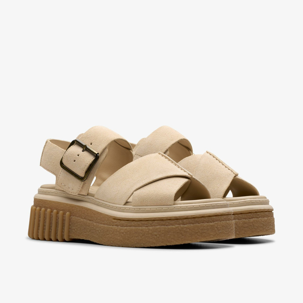 Women Evamar Wish Ecru Suede
