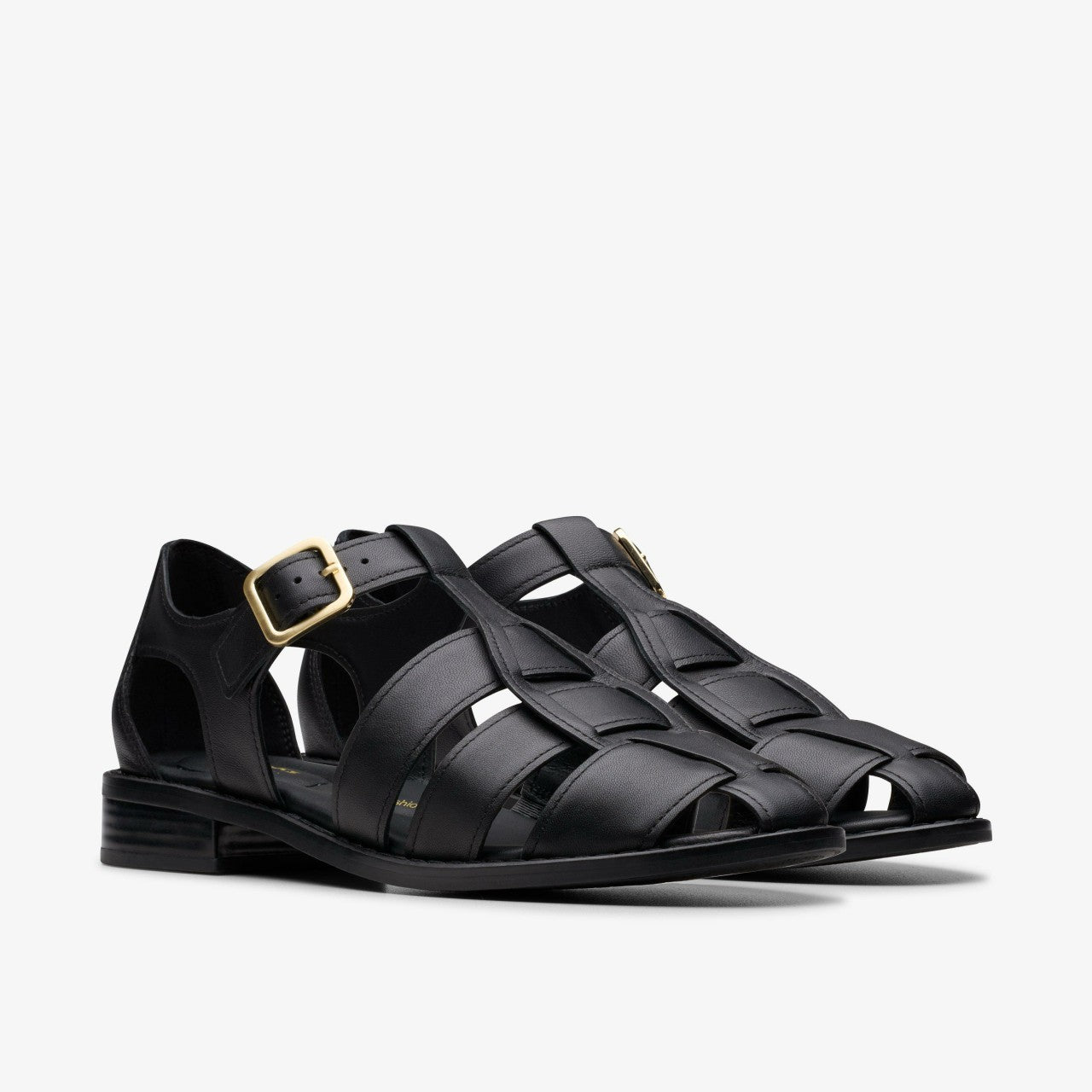 Women Hana Sun Black Leather