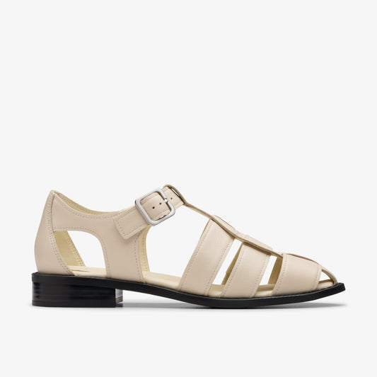 Women Hana Sun Off White Leather