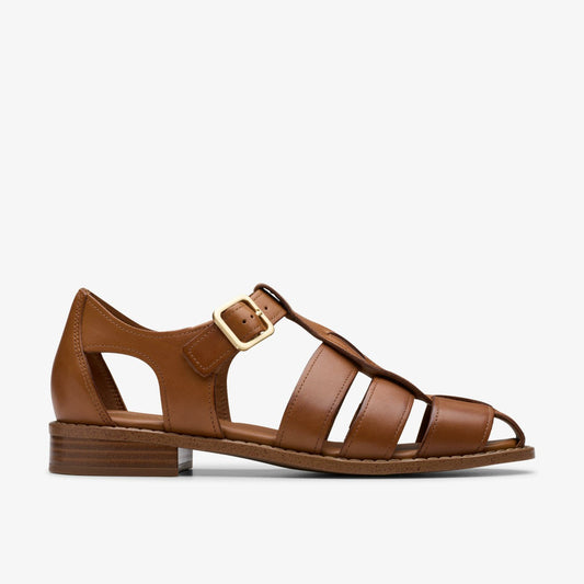 Women Hana Sun Tan Leather