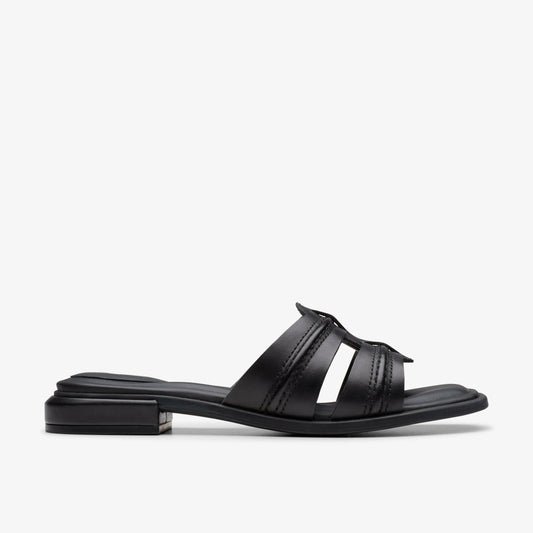 Women Ariany Mule Black Leather