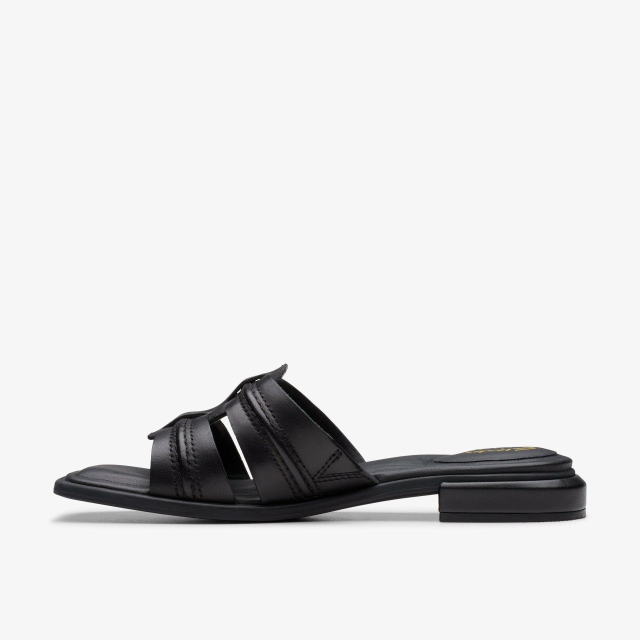 Women Ariany Mule Black Leather