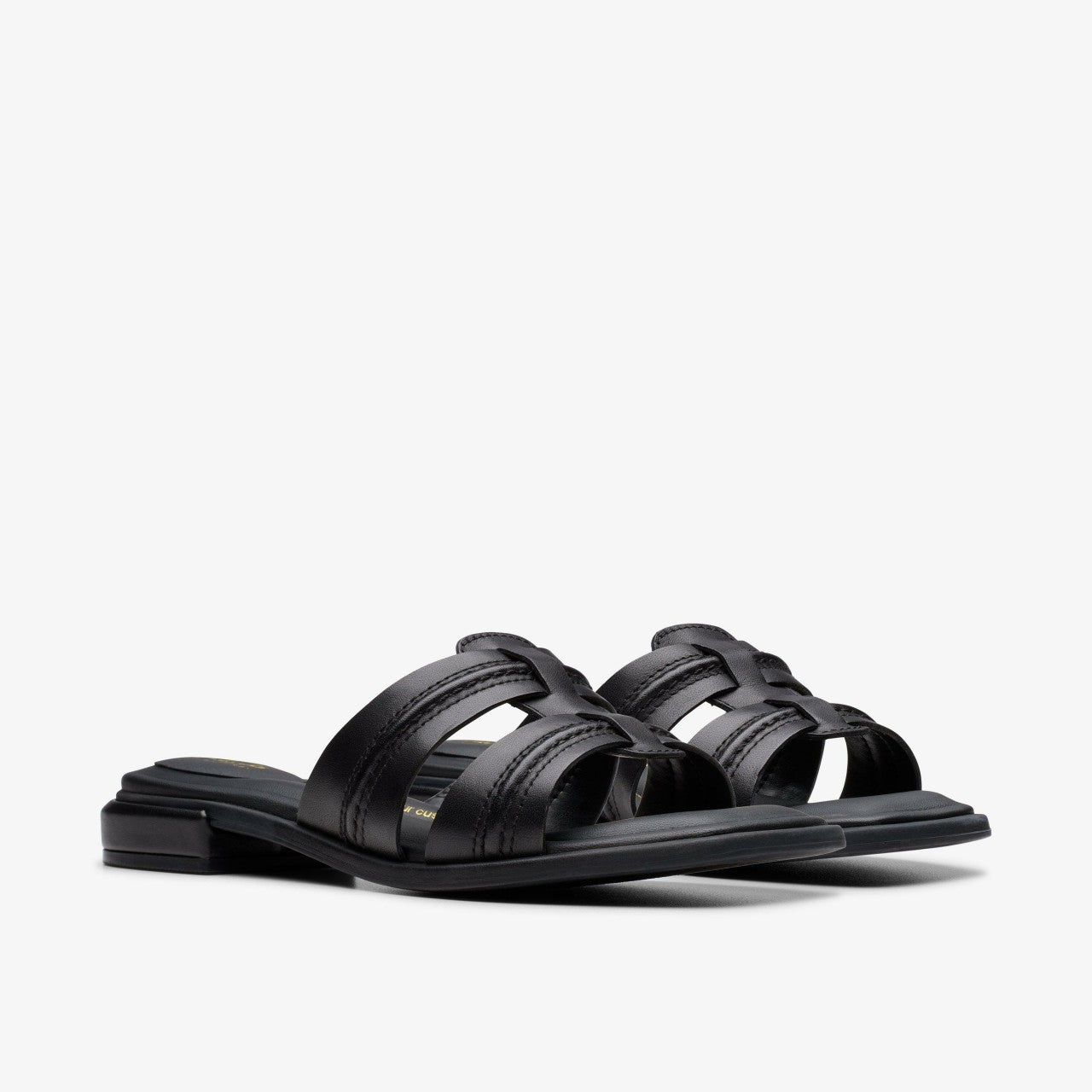 Women Ariany Mule Black Leather