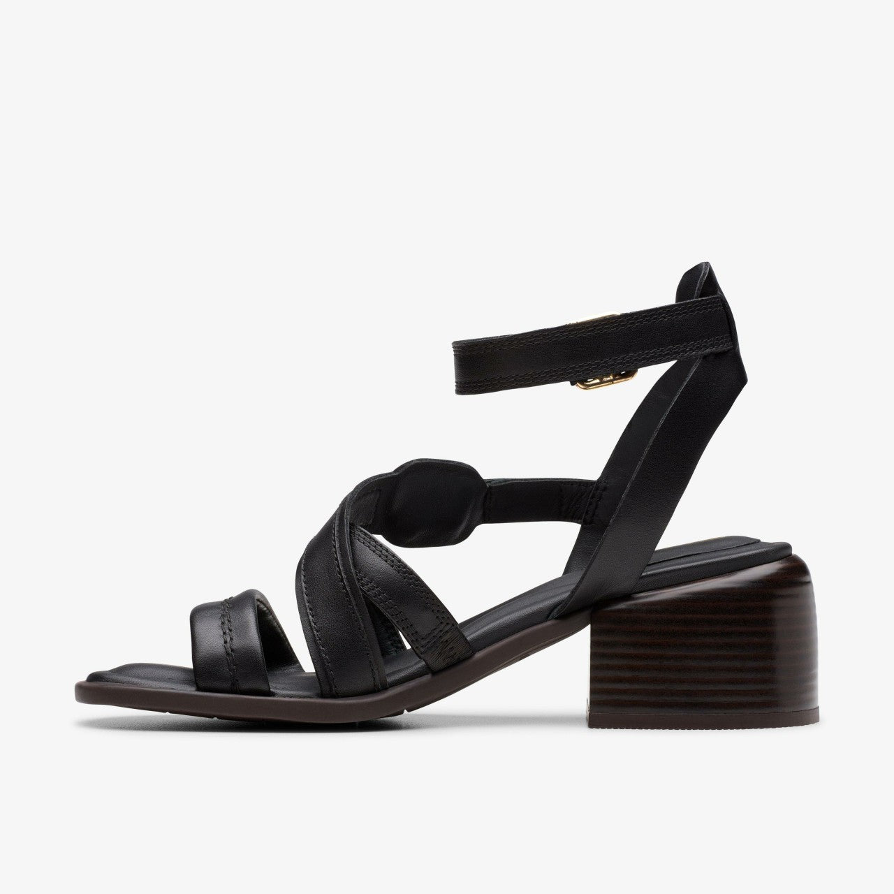 Women Morwyn Strap Black Leather