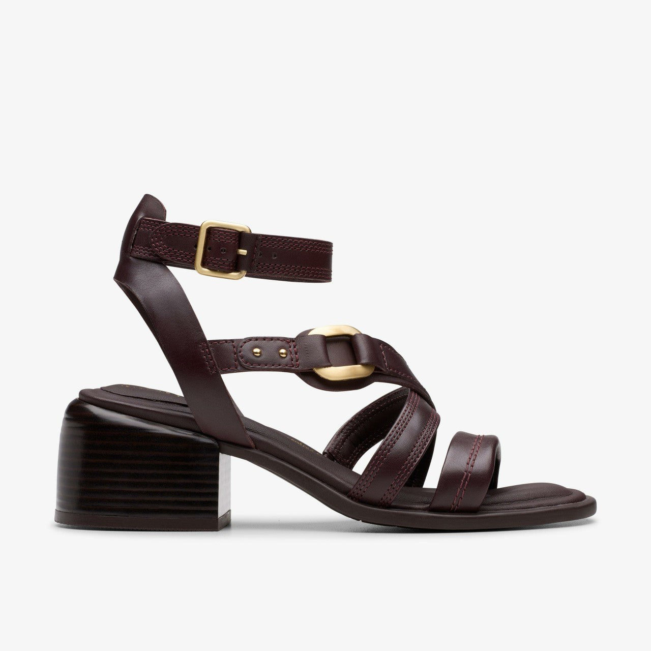 Women Morwyn Strap Wine Leather