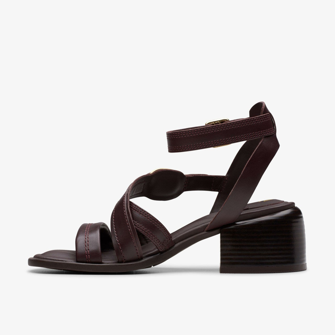 Women Morwyn Strap Wine Leather