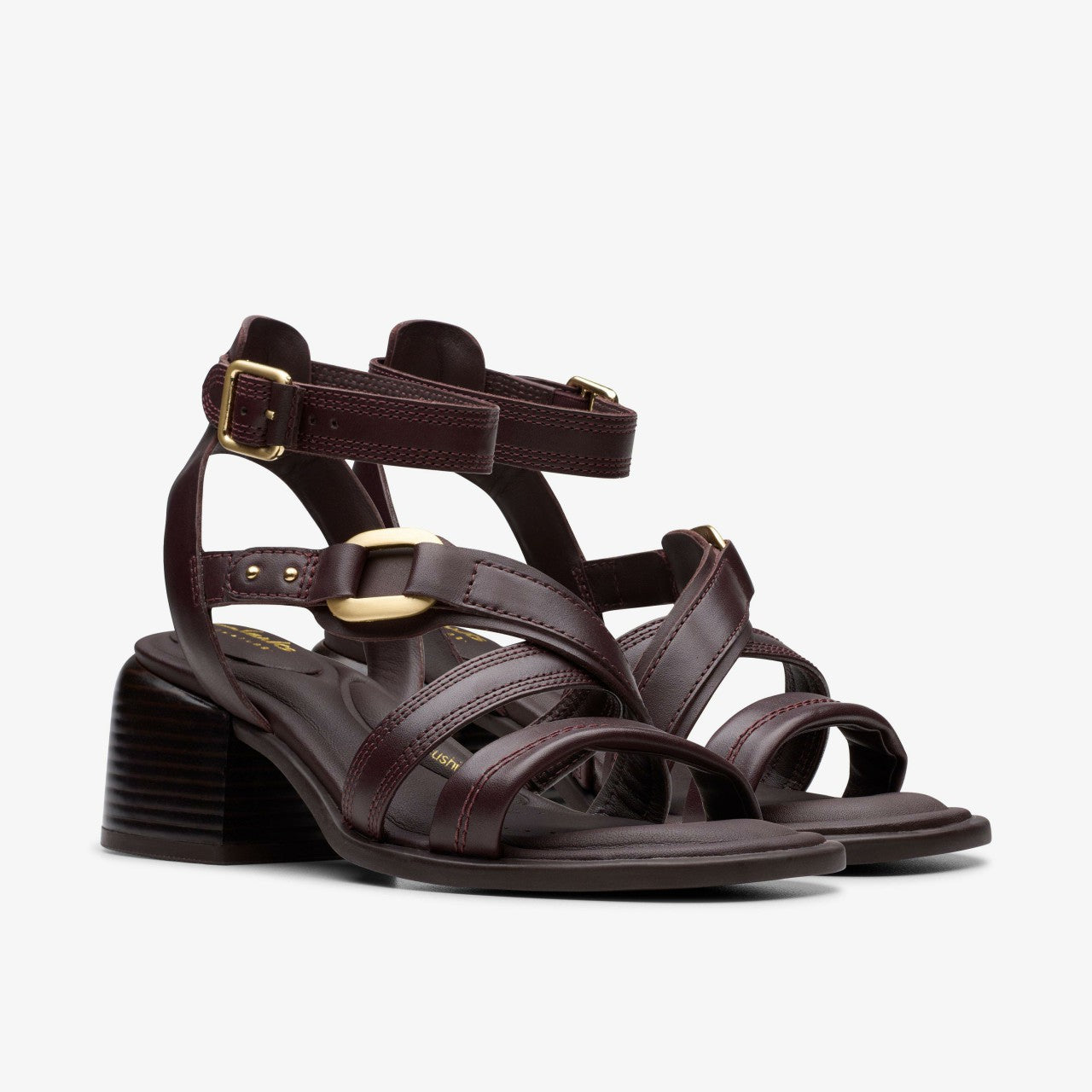 Women Morwyn Strap Wine Leather