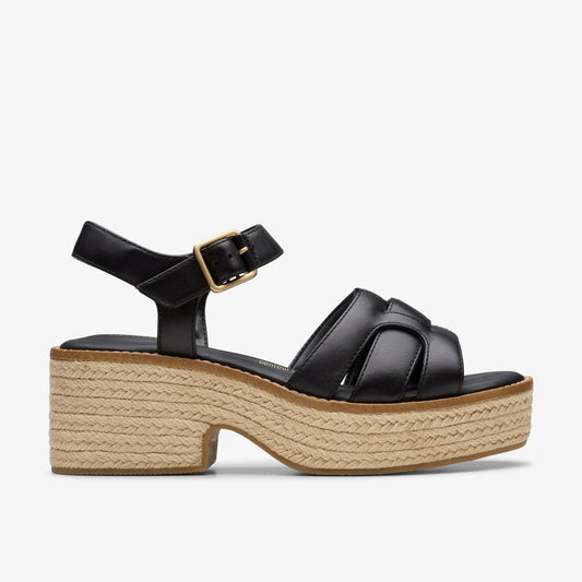Women Coledale Strap Black Leather