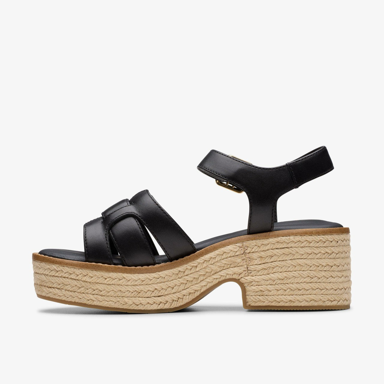 Women Coledale Strap Black Leather