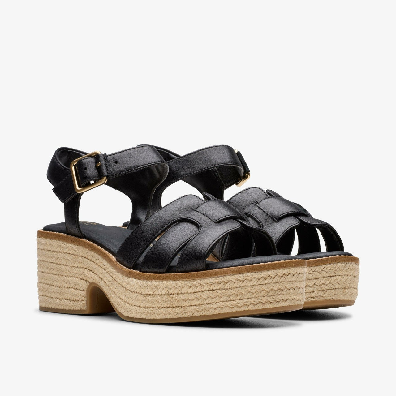 Women Coledale Strap Black Leather