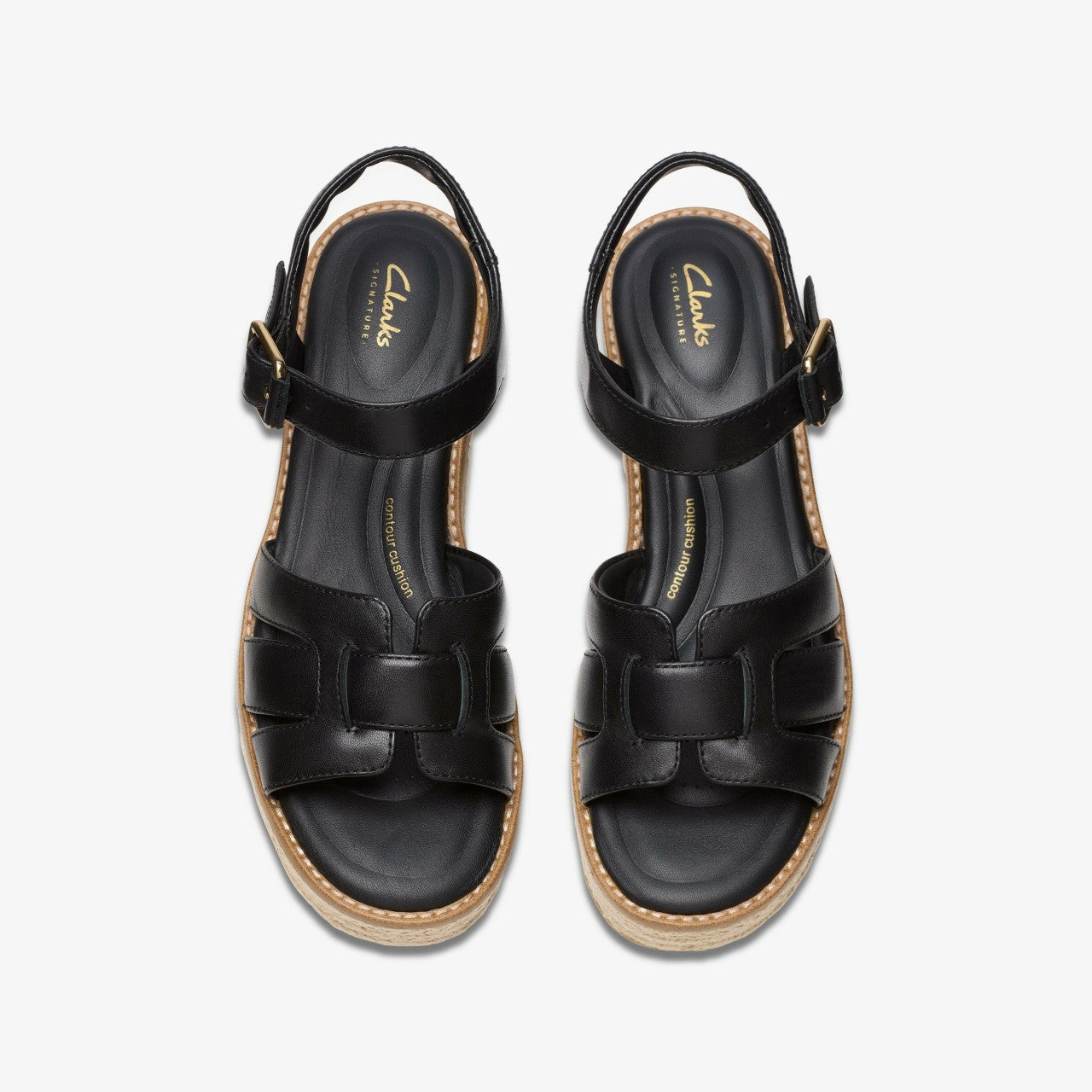 Women Coledale Strap Black Leather