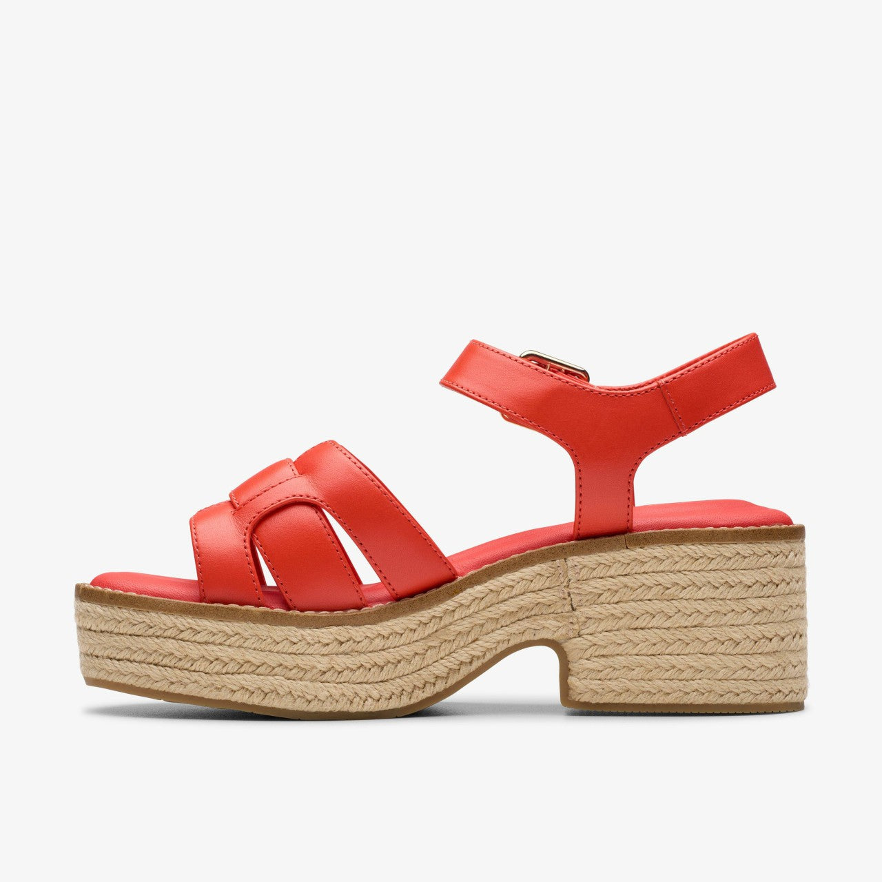 Women Coledale Strap Bright Red Leather