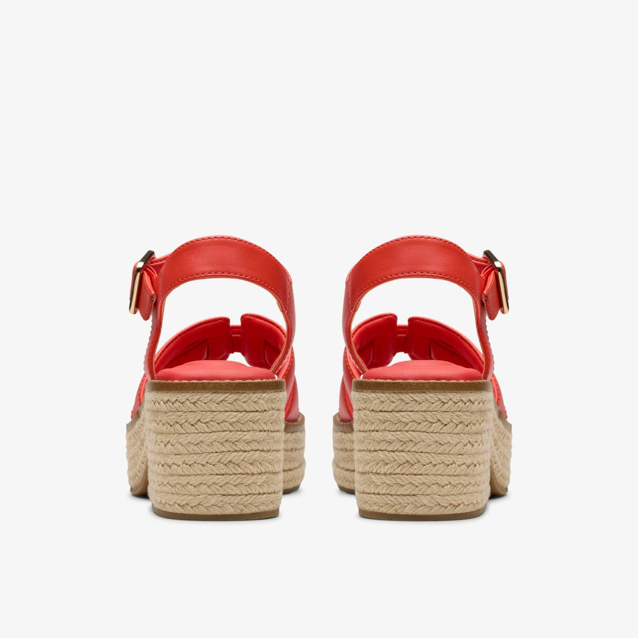 Women Coledale Strap Bright Red Leather