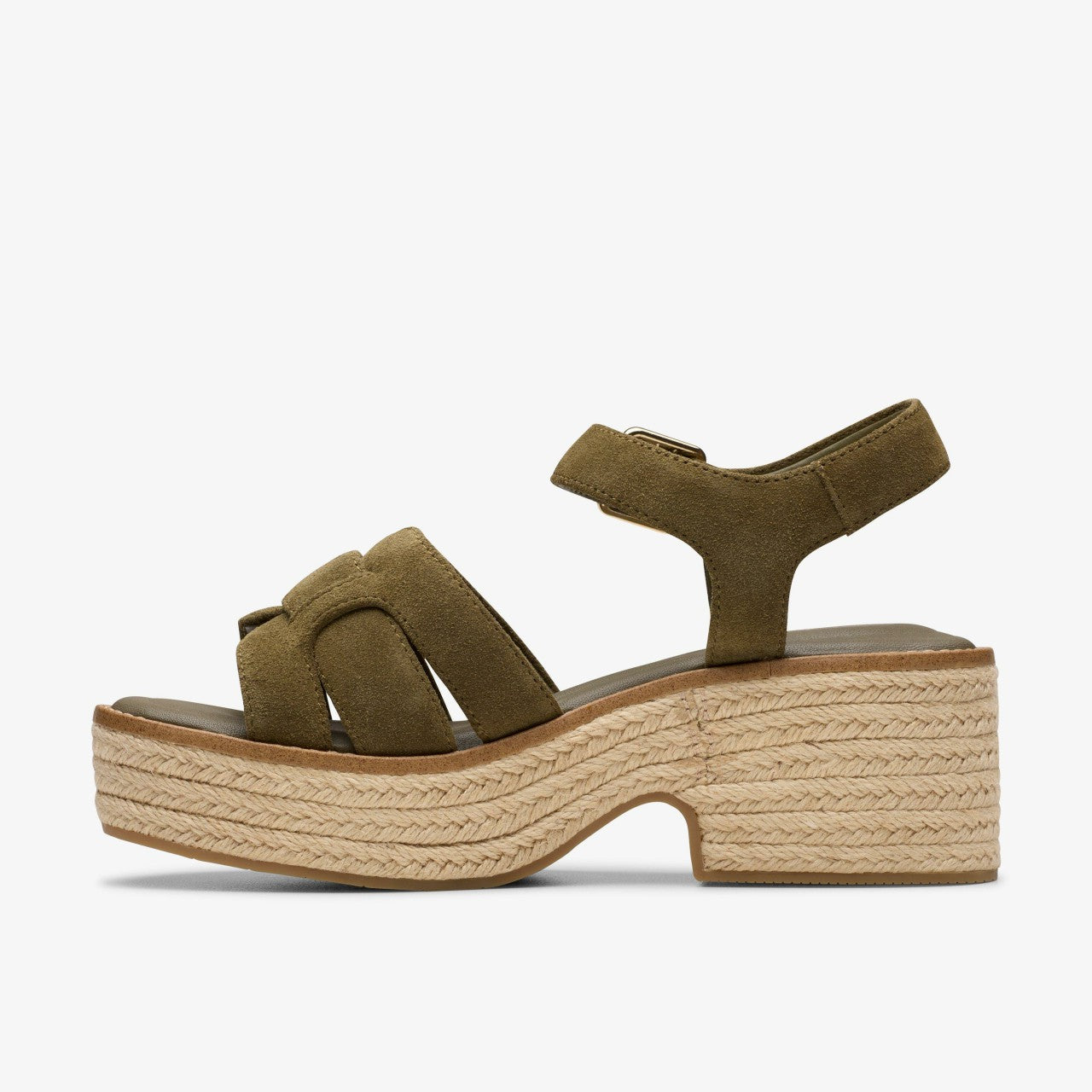 Women Coledale Strap Dark Olive Suede