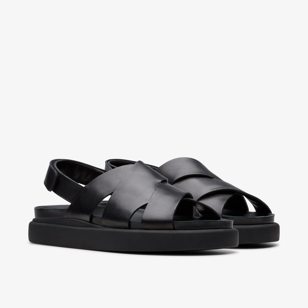 Women Aristella Sun Black Leather