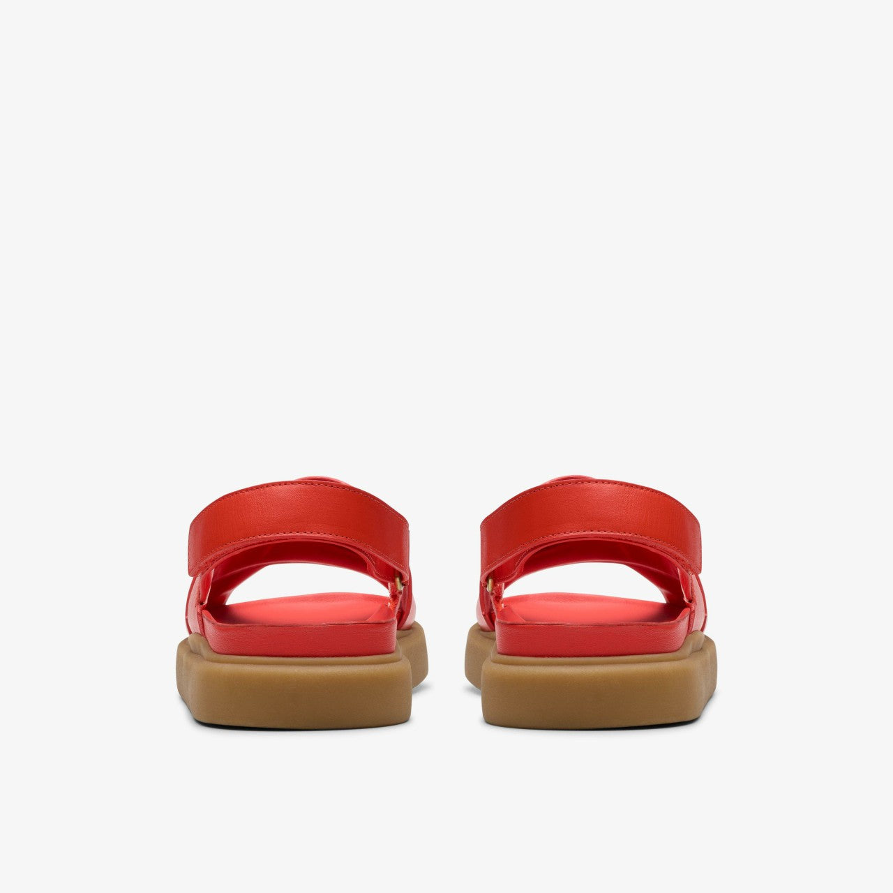 Women Aristella Sun Bright Red Leather