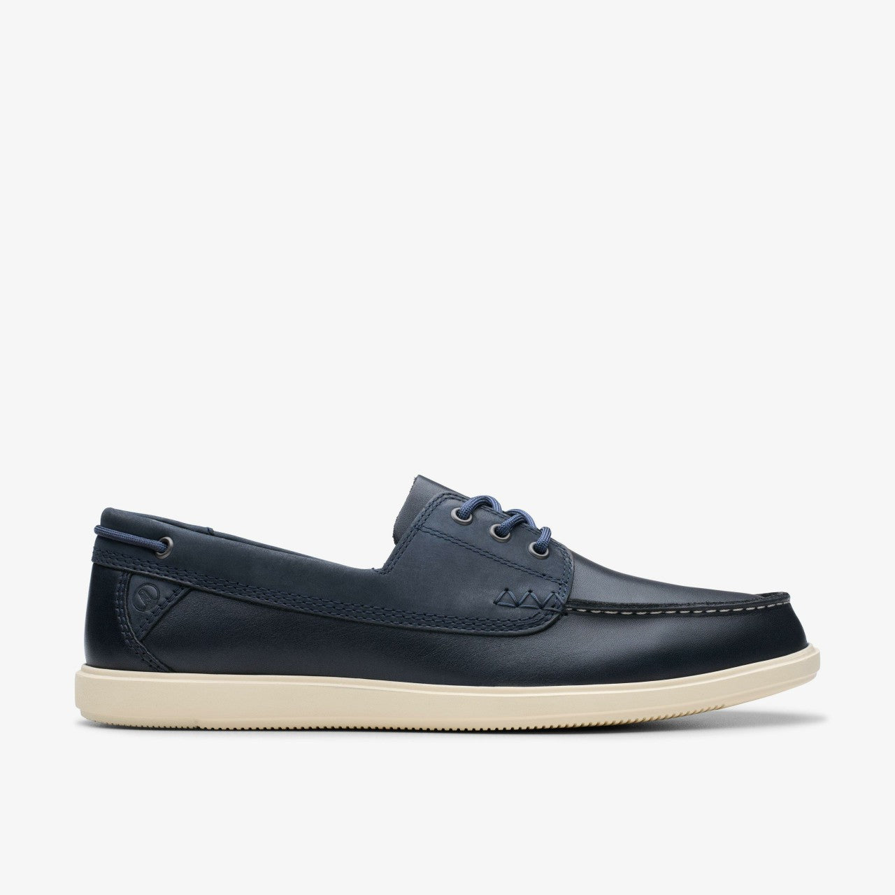Men Bratton Boat Navy Leather