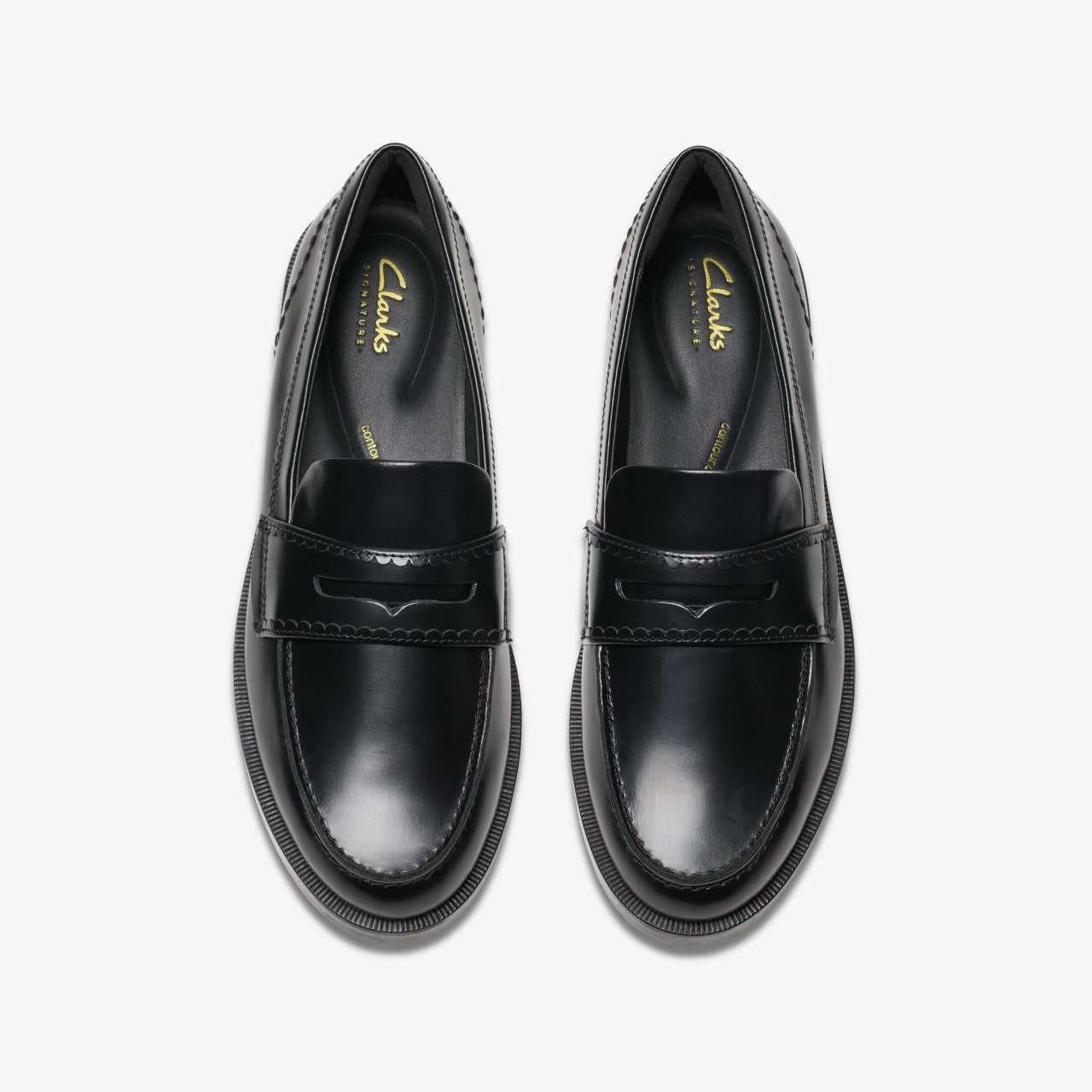 Women Straven Edge Black Leather
