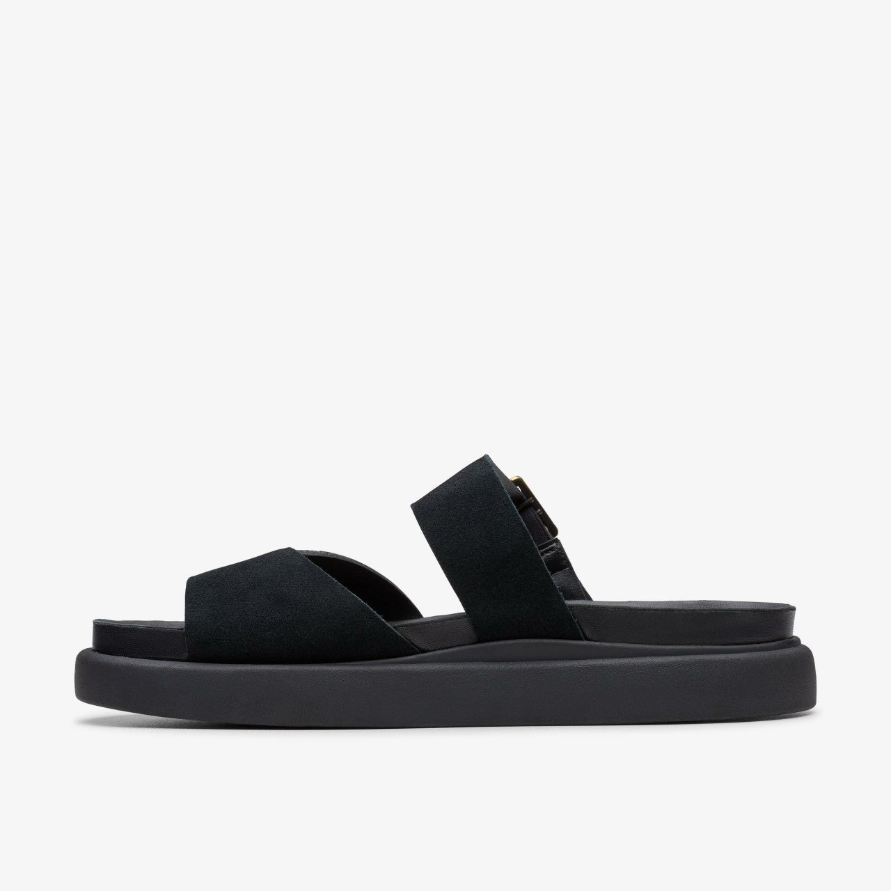 Women Aristella Mule Black Suede