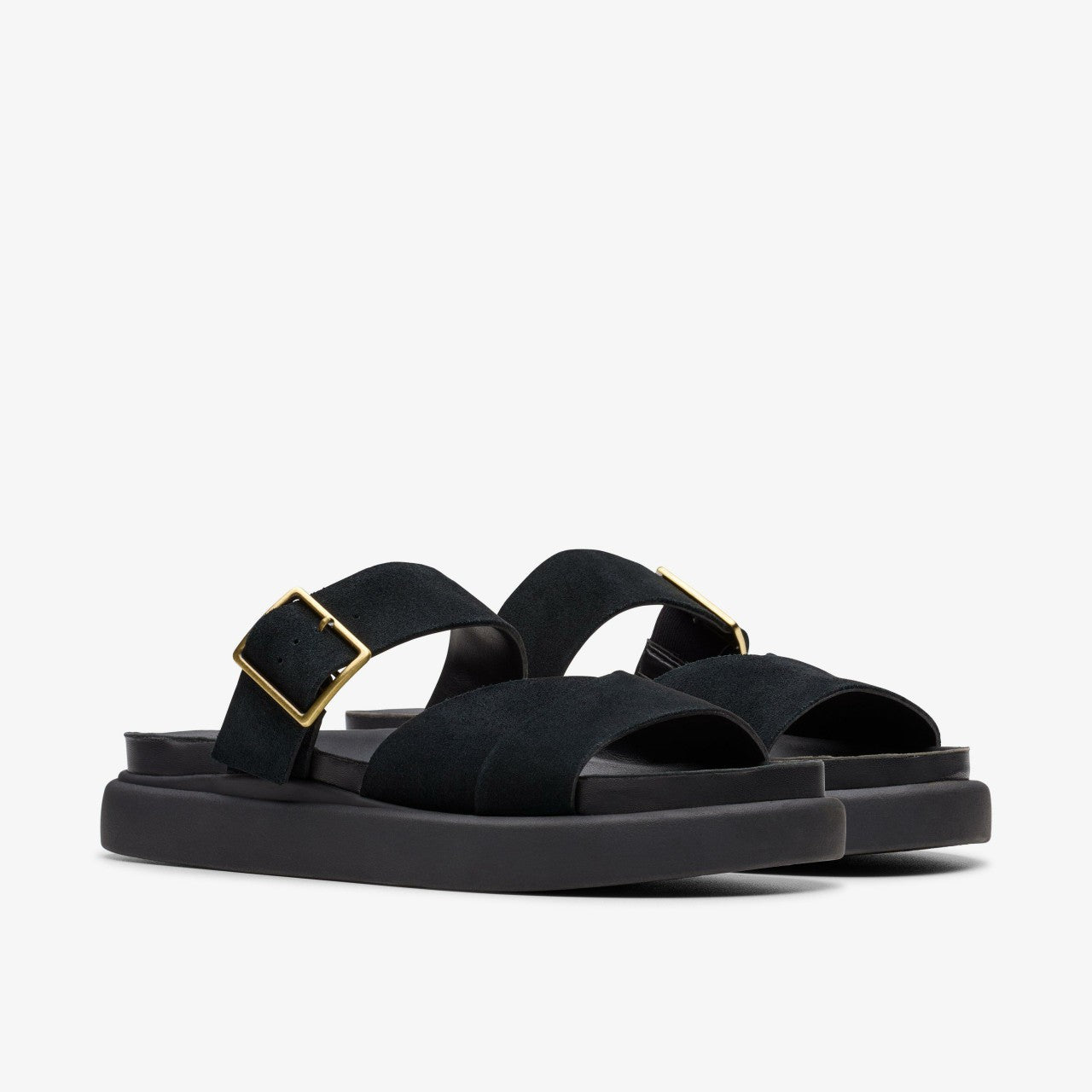 Women Aristella Mule Black Suede