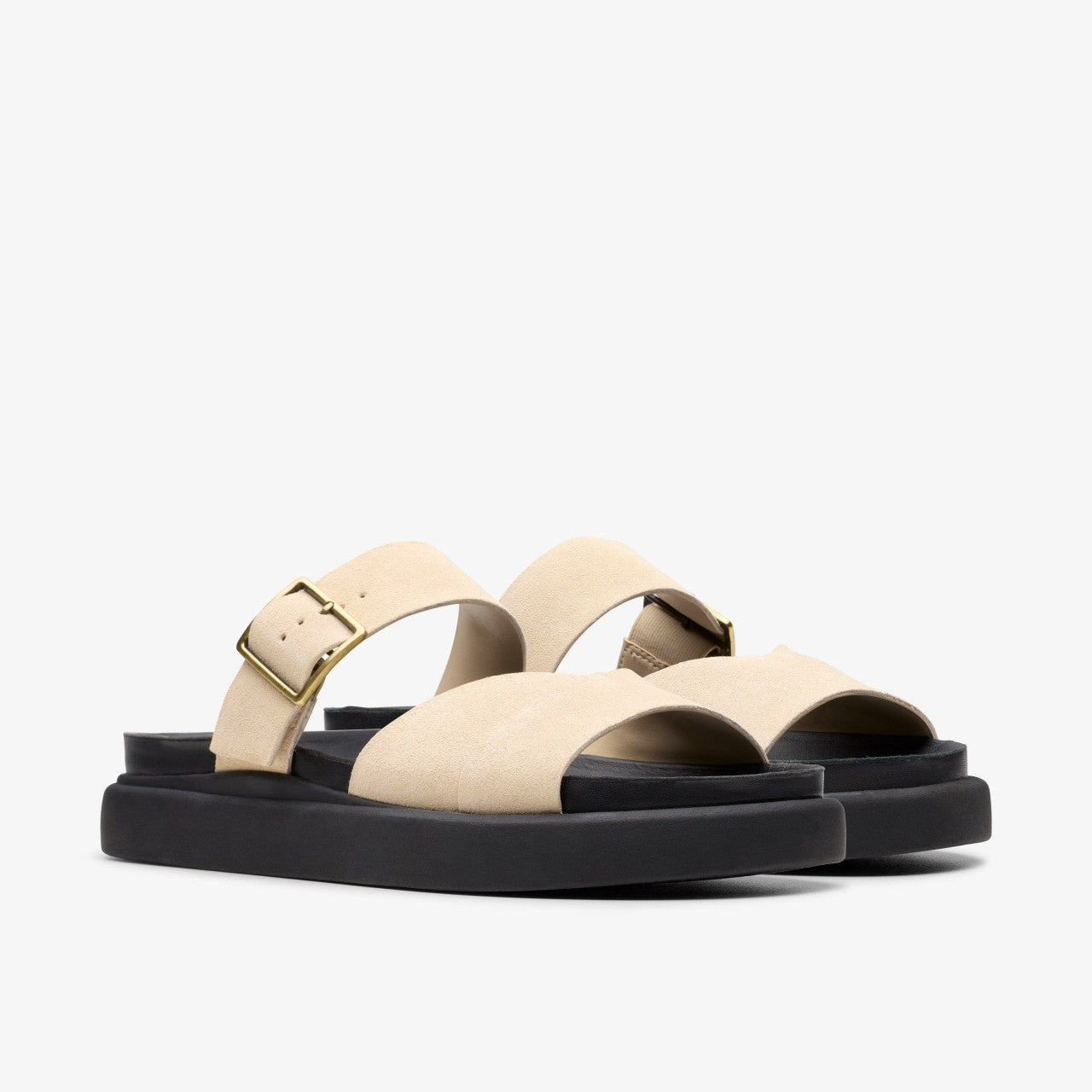 Women Aristella Mule Ecru Suede