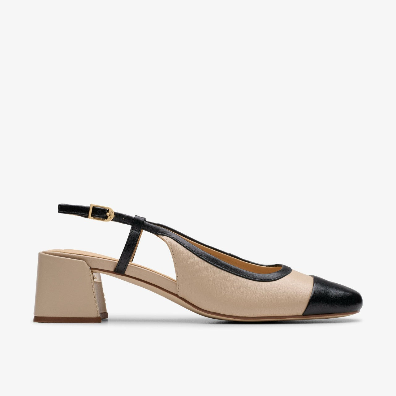 Women Nyta 45 Sling Sand Combination Leather