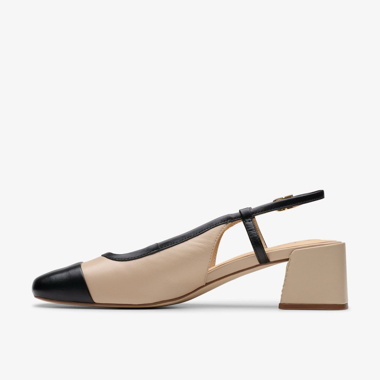 Women Nyta 45 Sling Sand Combination Leather