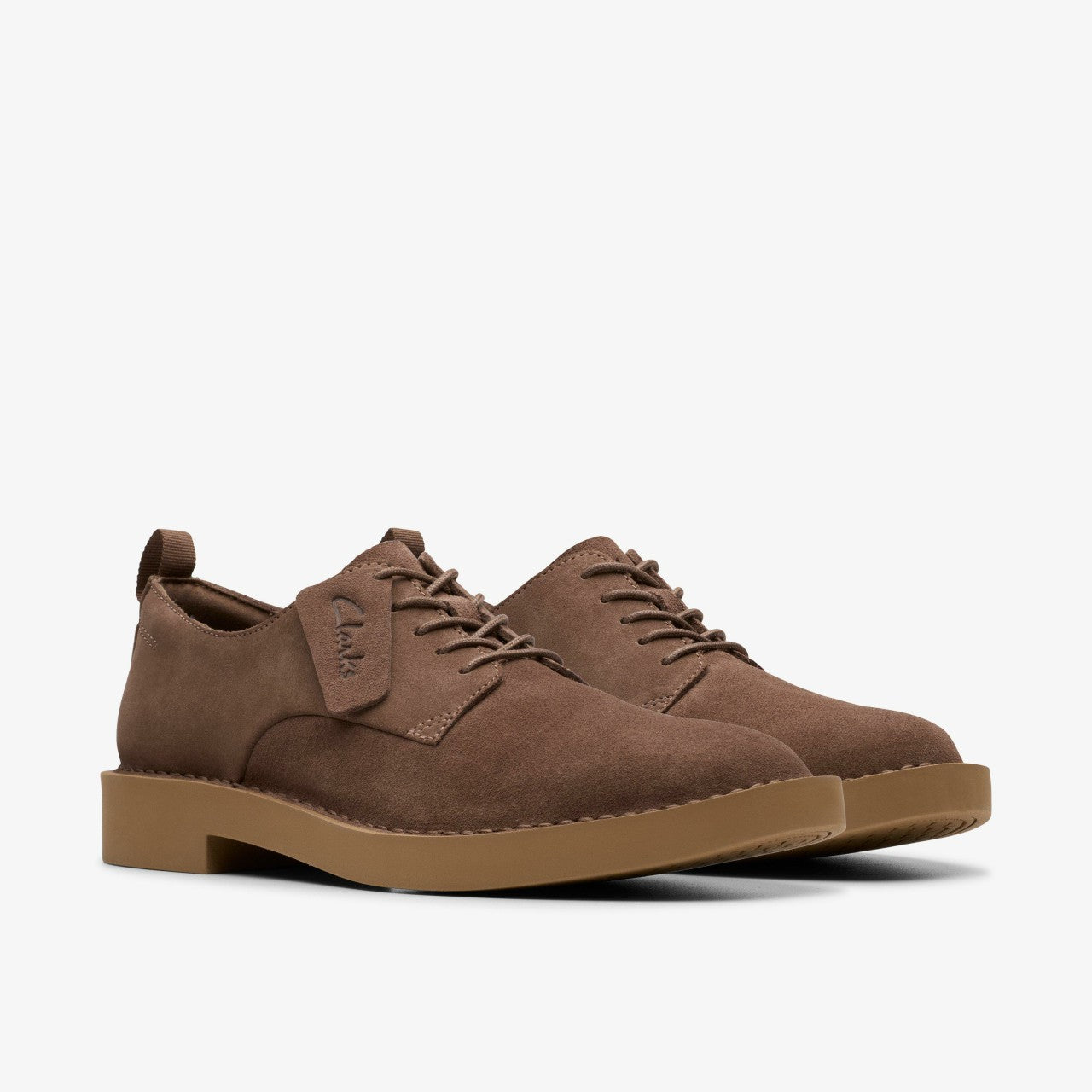 Men Martock Lace Brown Suede