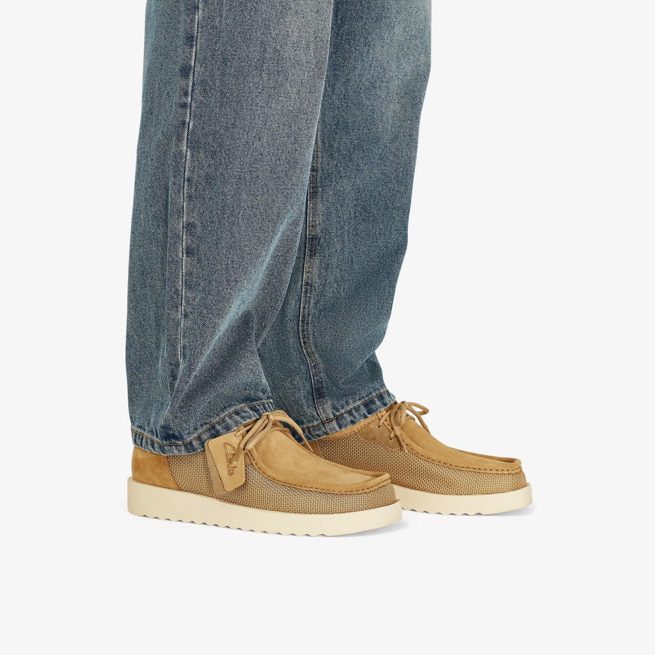 Men Wallabee FTR 2 Lo Dark Sand Combination