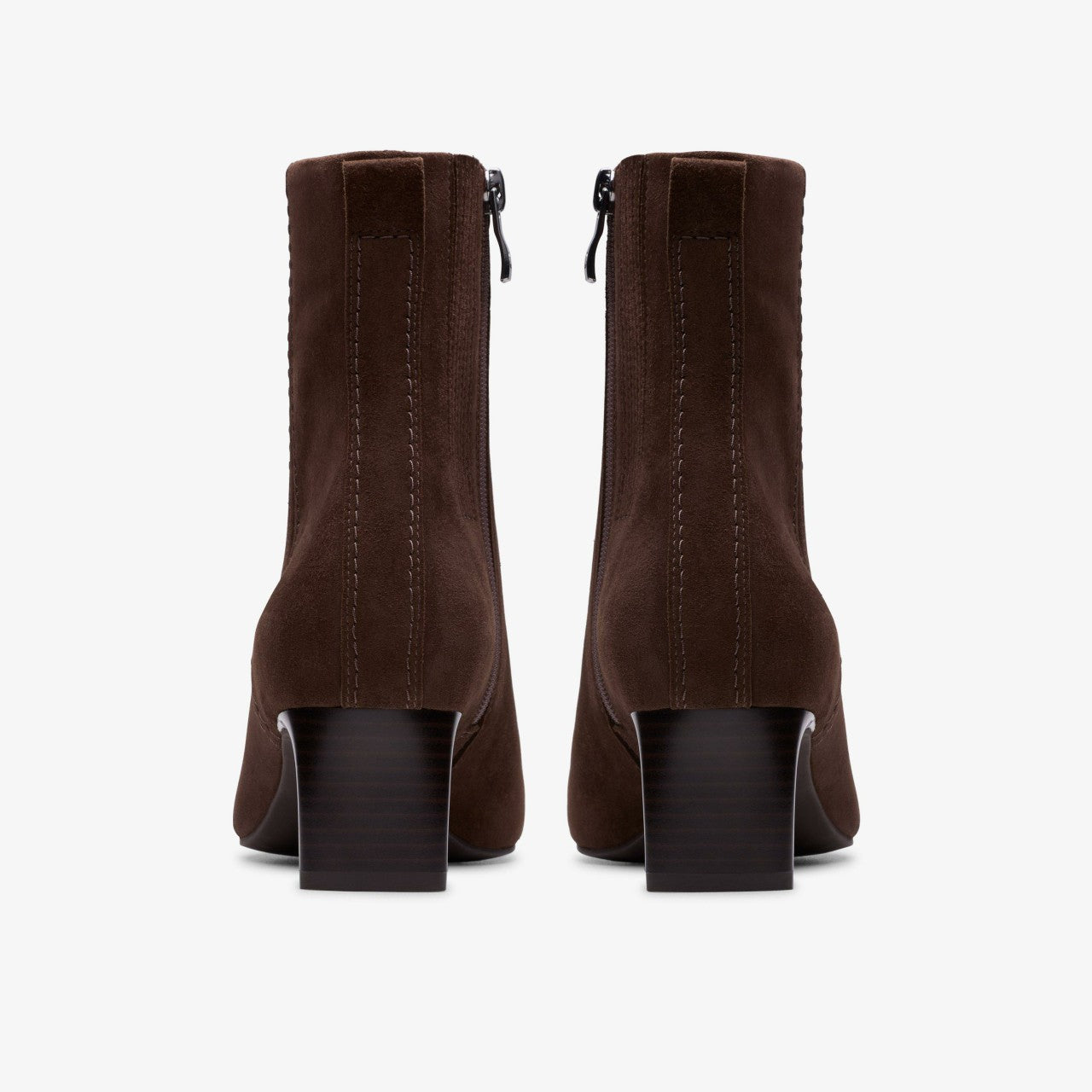 Women Edina Up Dark Brown Suede