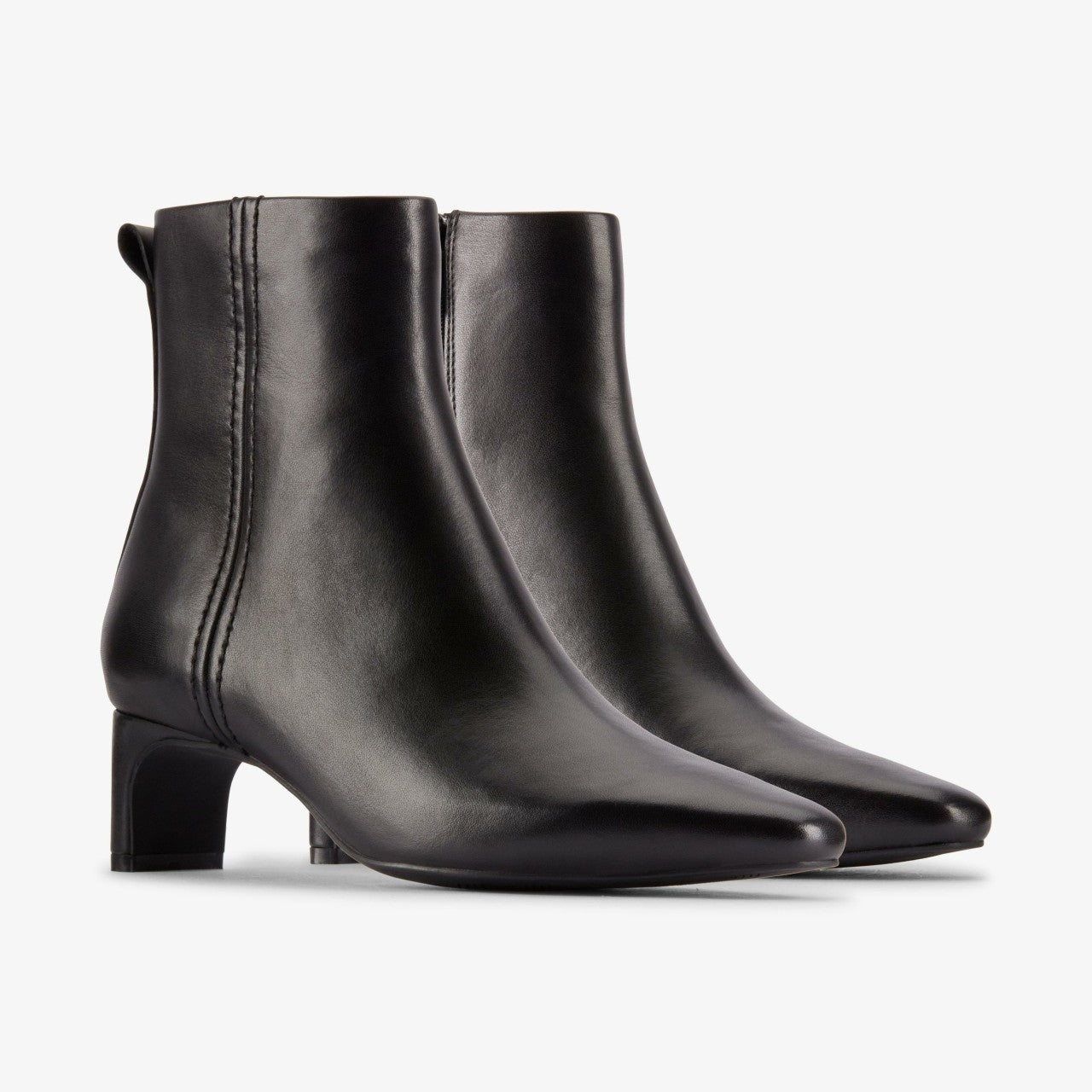 Women Edina Up Black Leather