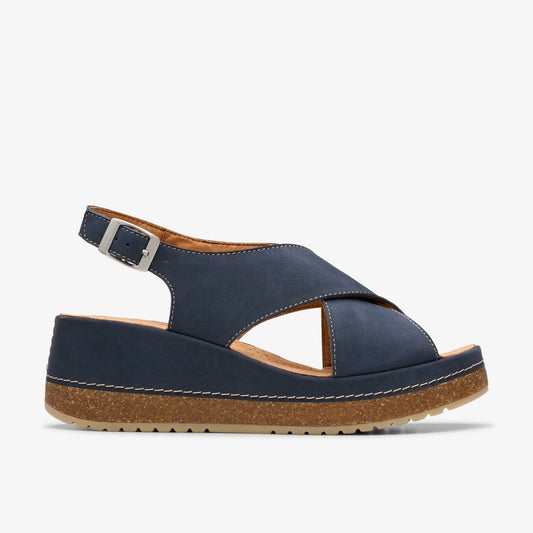 Women Kassanda Step Navy Nubuck