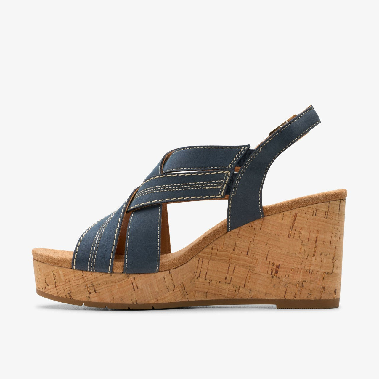 Women Sabina Sling Navy Nubuck