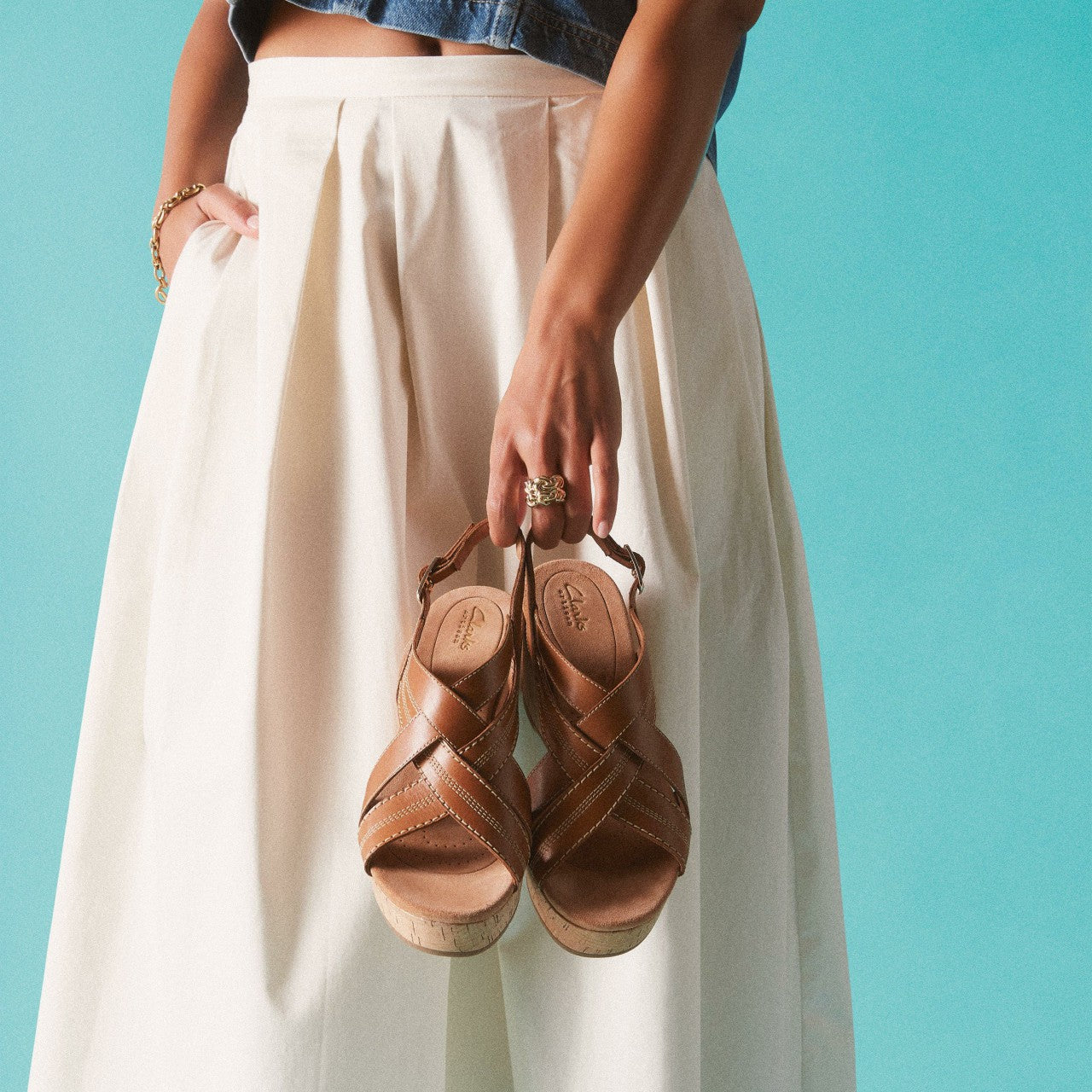 Women Sabina Sling Tan Leather