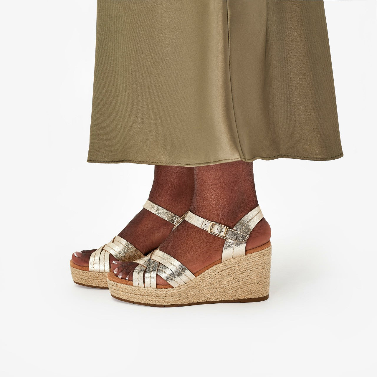 Women Sabina Strap Champagne