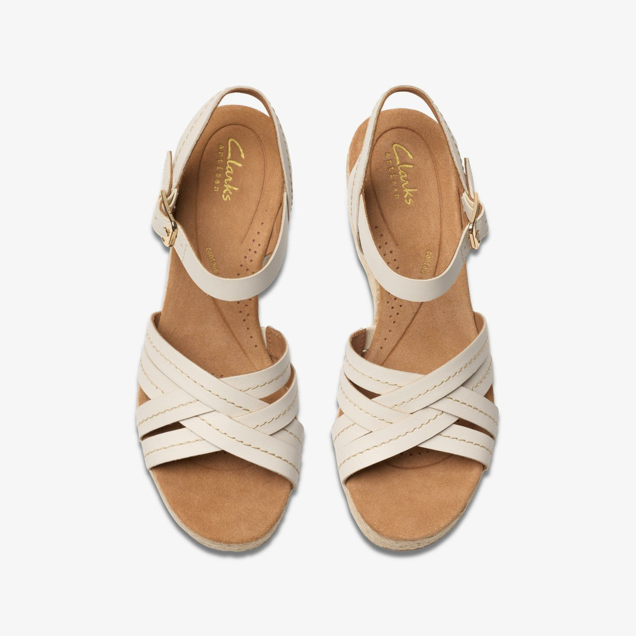 Women Sabina Strap Cream Leather