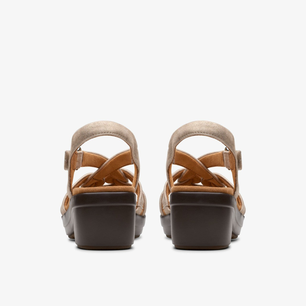 Women Tuleah Cross Metallic Leather