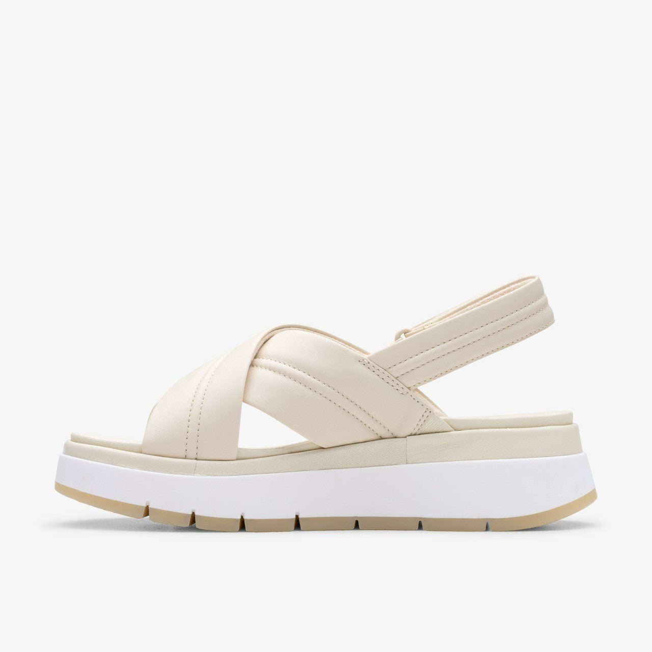 Women Tuscan Cross Cream Leather