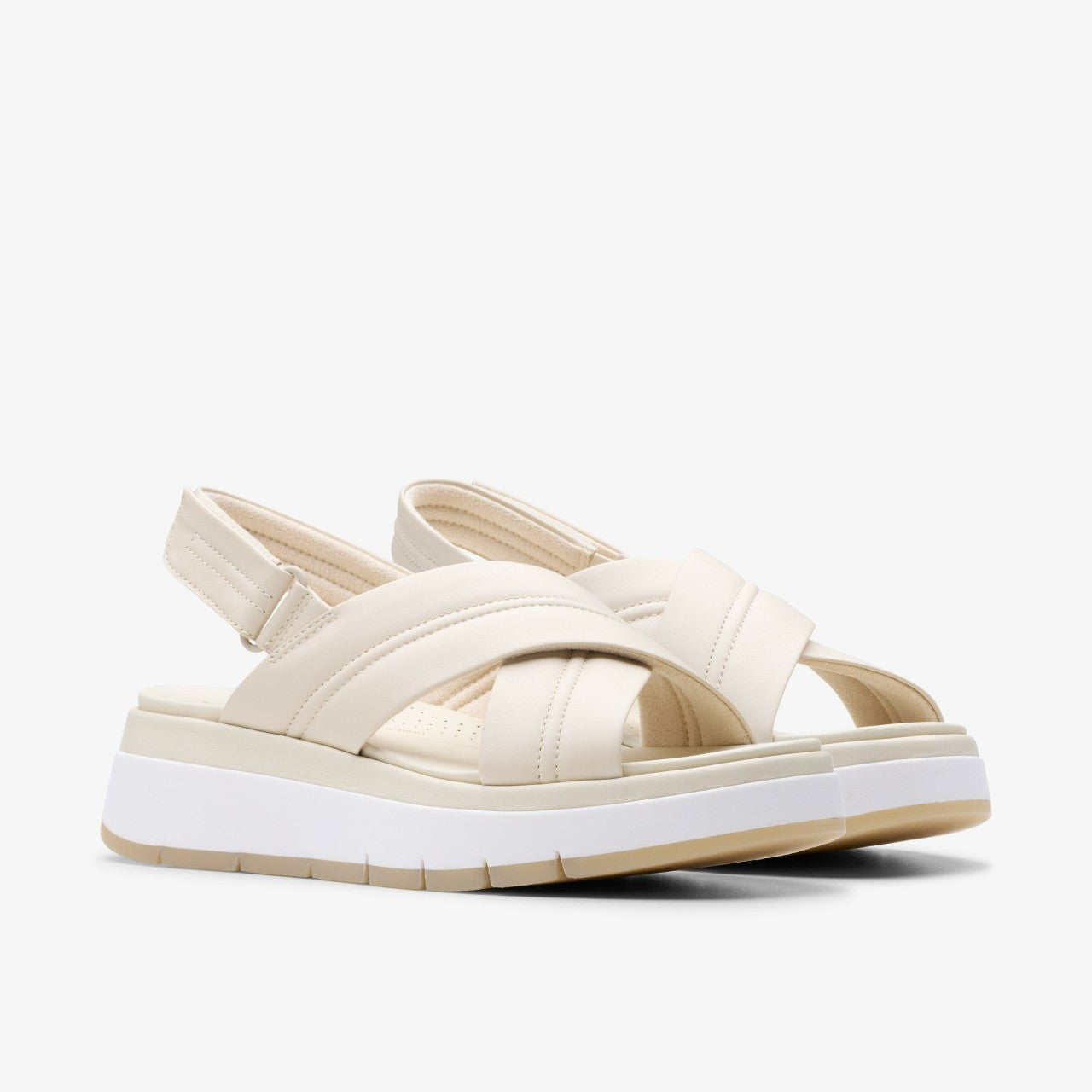 Women Tuscan Cross Cream Leather