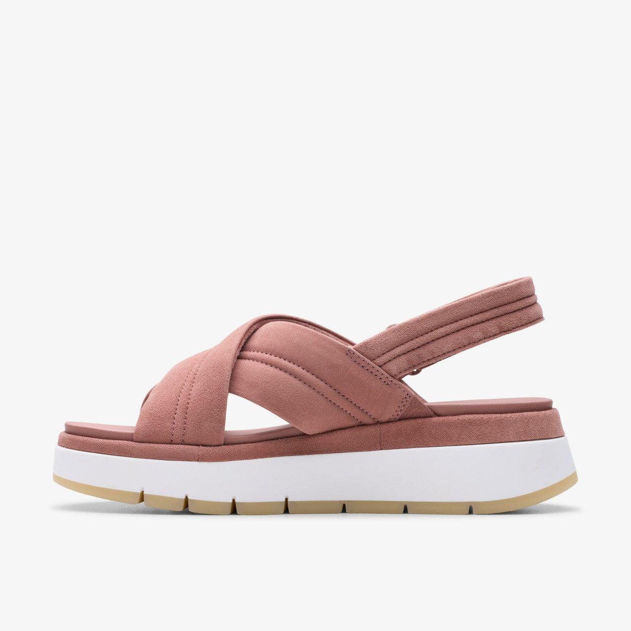Women Tuscan Cross Mauve Suede