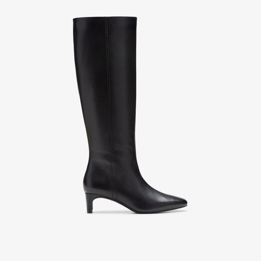 Women Edina Tall Black Leather