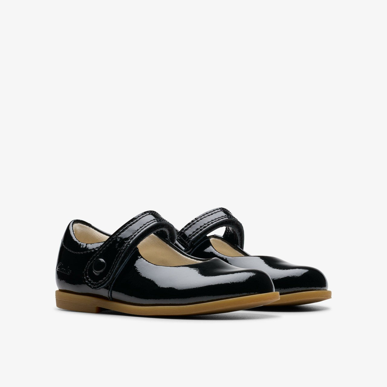 Kids Drew Tap Toddler Black Patent